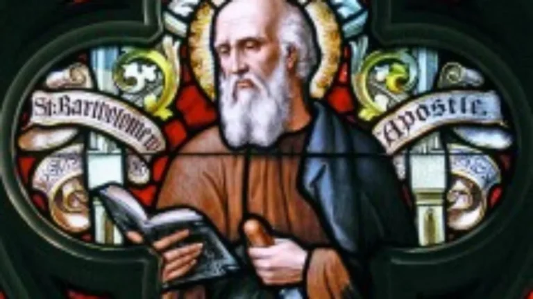 Printable Saint Bartholomew the Apostle prayer card — Free Download