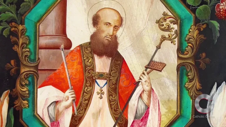 Printable Saint Blaise prayer card — Free Download