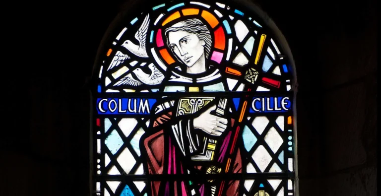 Printable Saint Columba prayer card — Free Download
