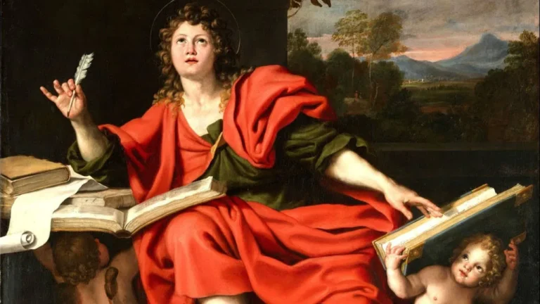Printable Saint John the Apostle prayer card — Free Download