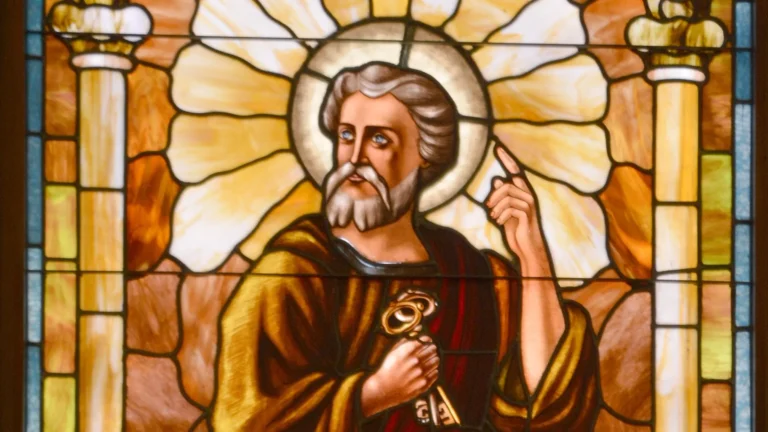 Printable Saint Peter the Apostle prayer card — Free Download