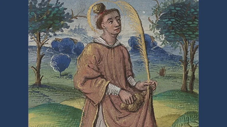 Printable Saint Stephen the Martyr prayer card — Free Download