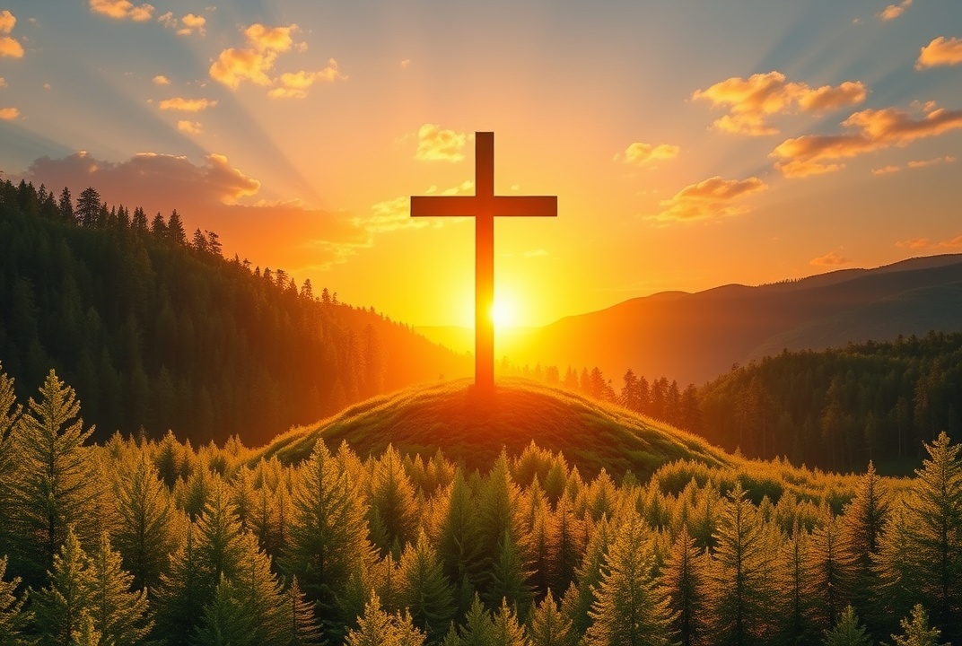 bible verse with cross