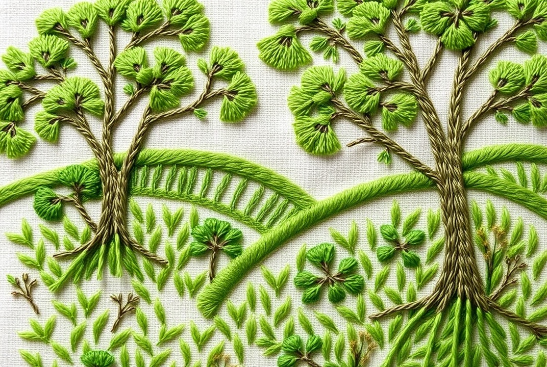 bible embroidery