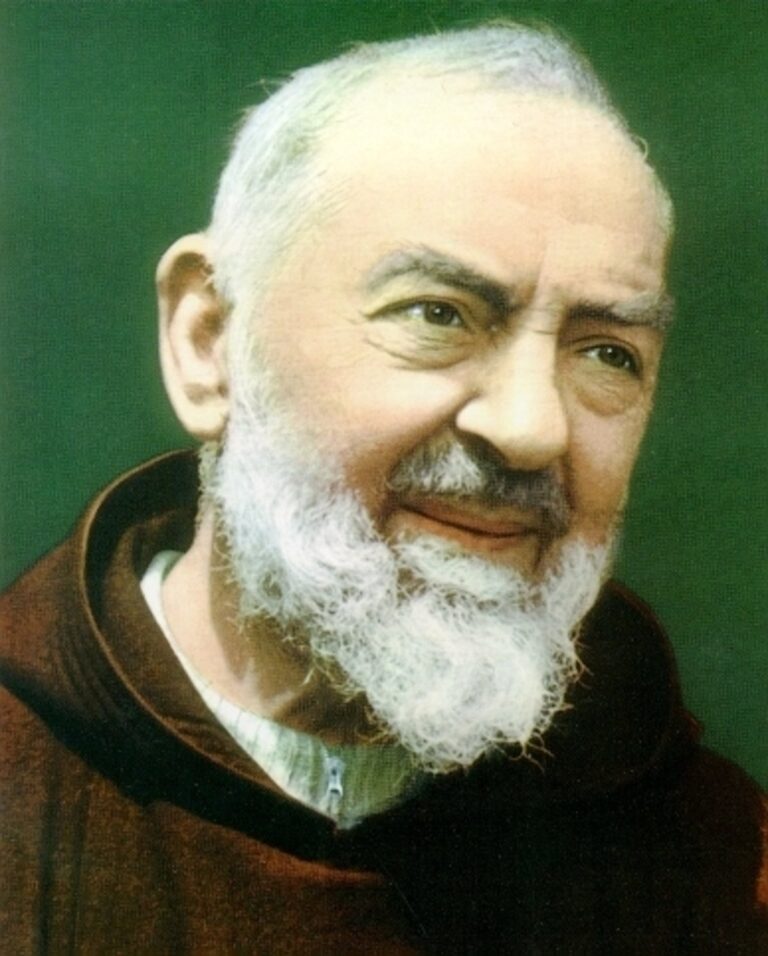 Printable Saint Padre Pio prayer card — Free Download